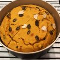 クック5N6RWI☆'s cooksnap of when they made 材料3つで！ほっくりかぼちゃケーキ.