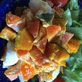クックC2GECR☆'s cooksnap of when they made カボチャとゴロッと卵のコクうまサラダ.