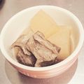 さくら♡はまちゃん's cooksnap of when they made ストウブですじ大根.