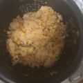 クックZ8J4H4☆'s cooksnap of when they made 炊飯器で超簡単！チキンライス！！.