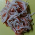 らっきー！'s cooksnap of when they made フォークで簡単♪かにかまを綺麗に裂く方法.