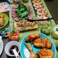 mamekko127's cooksnap of when they made ローストビーフに牛ブロック肉の盛り付け方.