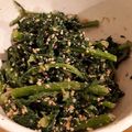 EmikoT's cooksnap of when they made 簡単★春菊の胡麻和え.