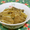 mmameco's cooksnap of when they made 豚レバーと玉ねぎの焼き肉のタレ煮.