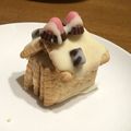 ☆santo☆'s cooksnap of when they made クリスマスに！小さなお菓子の家　.