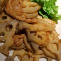 Ｒ２のママ's cooksnap of when they made 豚肉とレンコンの簡単こっくり炒め.