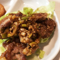 モンブランコ's cooksnap of when they made 豚こまカリカリ揚げ☆たっぷりネギのソース.