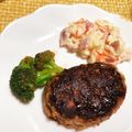 sio2ois's cooksnap of when they made 我が家の ハンバーグ.