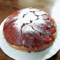 クックZSZBO5☆'s cooksnap of when they made リンゴたっぷりタタン風ケーキ〜炊飯器で〜.