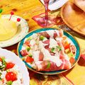 komugiko4's cooksnap of when they made ヨーグルトソース♪カプレーゼの生ハム巻き.