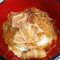 ＊ちゃちゅ＊'s cooksnap of when they made お肉少なめシラタキ入り牛丼☆.