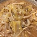きまぐれごはんʕ•ᴥ•ʔ's cooksnap of when they made 塩昆布の旨味が隠し味＊白菜とろみ卵うどん.