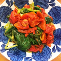 Fionarao's cooksnap of when they made ほうれん草とトマトのナムル.