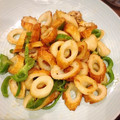 ブルちゃん☆'s cooksnap of when they made 厚揚げとピーマンと竹輪のマヨぽん炒め.