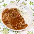 ChunChun☆≡'s cooksnap of when they made ひき肉でヘルシーハヤシライス.