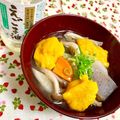 ふたごゆき's cooksnap of when they made かぼちゃ団子のけんちん汁( *˙0˙*).