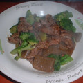 Jock's cooksnap of when they made 牛肉の中華風炒め.