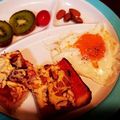すみま～る's cooksnap of when they made チーズ目玉焼き.