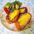 ＊coron＊'s cooksnap of when they made フランスパンフレンチトースト.