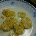 ぱてぃしえりつぃん's cooksnap of when they made かぼちゃのニョッキ。豆乳クリームソース.