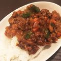 まん！'s cooksnap of when they made キーマカレー.