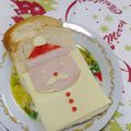 スズヵ's cooksnap of when they made クリスマスにいかが？サンタのサンドイッチ.