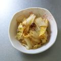 ☆ありか358☆'s cooksnap of when they made おばあちゃんの味♡白菜の漬物のバター炒め.