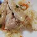 ami-rarara's cooksnap of when they made 炊飯器で簡単♪チキンピラフ♪.