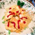 クック0HG6PX☆'s cooksnap of when they made X'Masに★リースのオムライス★.