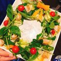 nayk's cooksnap of when they made クリスマスに簡単華やか☆リースのサラダ.