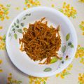 チェックのミニくま's cooksnap of when they made 人参のきんぴら、ほんのりアンチョビ風味.