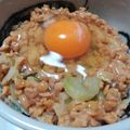 ☆じろごろ☆'s cooksnap of when they made ごま油の香りが幸せ♡　納豆卵かけご飯.