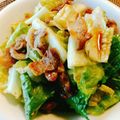 くんQO8CHAN☆'s cooksnap of when they made キャベツとカリカリ豚バラのサラダ♪.