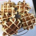 purinpepe's cooksnap of when they made ビタントニオで簡単☆アーモンドワッフル.
