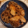 おめぐはん's cooksnap of when they made 【農家のレシピ】レンコンと鶏肉の炒め煮.