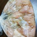 ぴこひろ's cooksnap of when they made 裏ワザ！鶏むね肉が舞茸でやわらか最強！！.