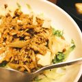 Ask0_'s cooksnap of when they made ☆すき焼き風ひき肉と豆腐丼☆.