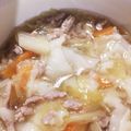 kananam's cooksnap of when they made 餃子の皮で野菜たっぷりワンタン風スープ♪.