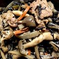 ｙｏ−ｄａ５５'s cooksnap of when they made ＊豚肉入りヒジキの煮物＊簡単ご飯のお供☆.