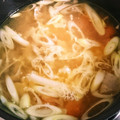 ぱりが's cooksnap of when they made トマトと卵の中華風スープ.