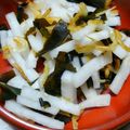 しゃとちゃん's cooksnap of when they made 大根とワカメの梅サラダ♪.