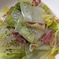 0358ミラクル's cooksnap of when they made 電子レンジでベーコンと白菜の塩バター蒸し.