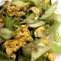 団体競技は鍋's cooksnap of when they made しらすたっぷりチンゲン菜と玉子の炒めもの.