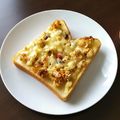 ＊nanny＊'s cooksnap of when they made ザクッと美味しいグラノラトースト.