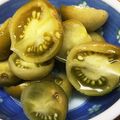 卵せんべい's cooksnap of when they made 青トマト・らっきょう酢ピクルス.