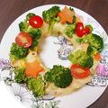 ✴秋茜✴'s cooksnap of when they made クリスマス♪リースのポテサラ☆.