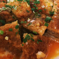 yukksmi's cooksnap of when they made レンジで簡単！ヒレカツ中華卵とじ.