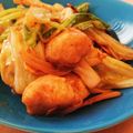 わかさわ家's cooksnap of when they made 節約★鶏肉オイマヨ炒め&もやしナムル定食.