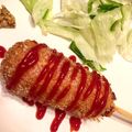 クックA2SIFE☆'s cooksnap of when they made 超のび〜る！韓国の簡単チーズハットグ.