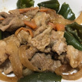 マリーJ☆'s cooksnap of when they made 豚こまとピーマンの胡麻みそ炒め♪.